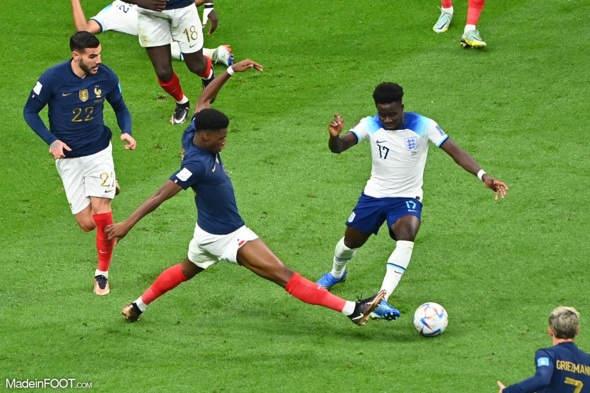 Aurélien Tchouaméni, le milieu de terrain du Real Madrid et de l'équipe de France.