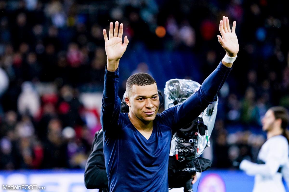 Kylian Mbappé, attaquant du PSG
