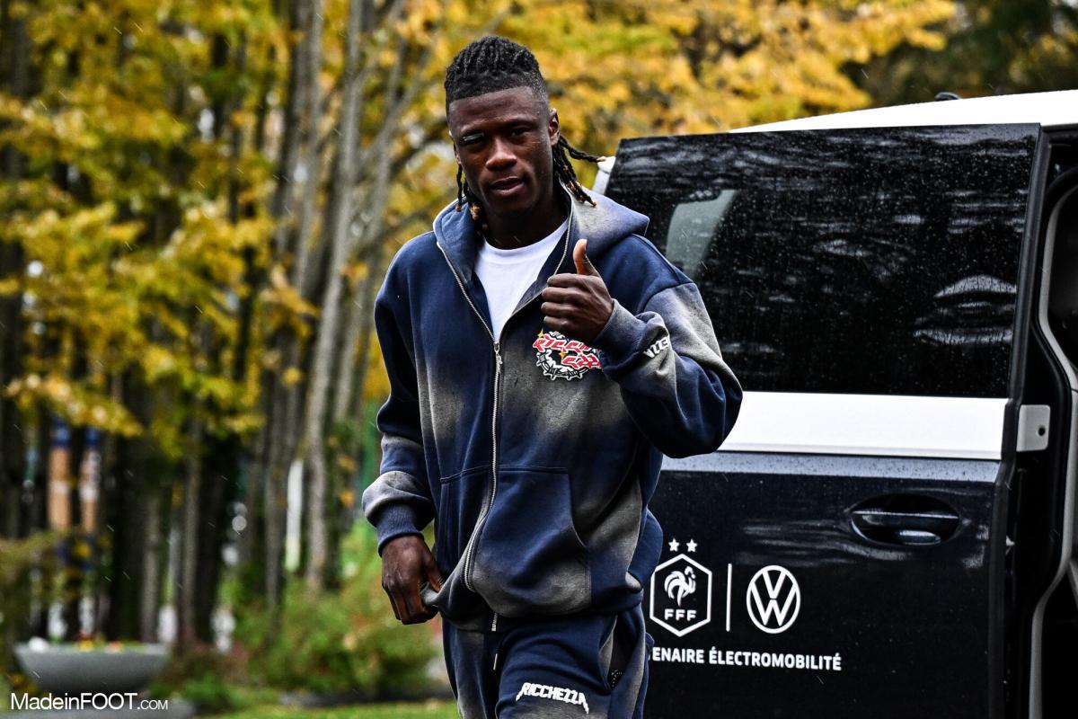 Eduardo Camavinga, le milieu de terrain du Real Madrid et de l'équipe de France.