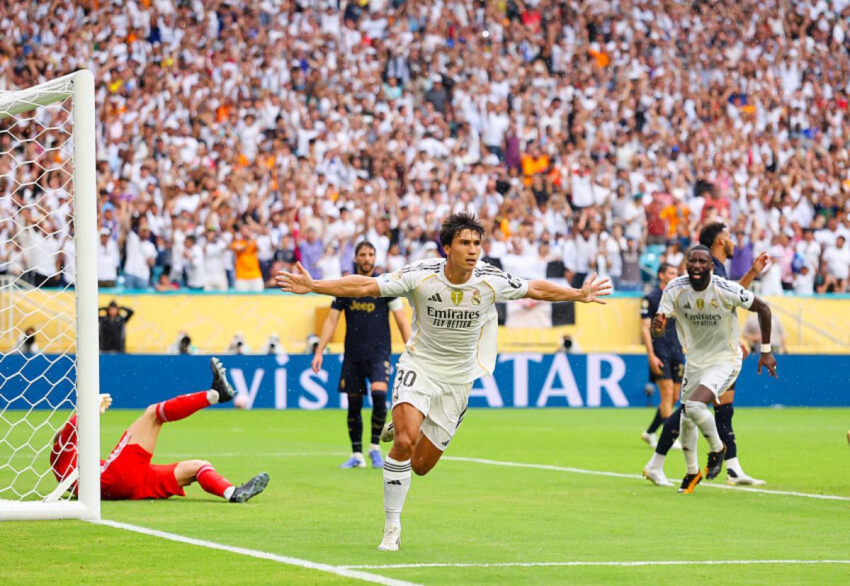Gonzalo Garcia, l'attaquant du Real Madrid.