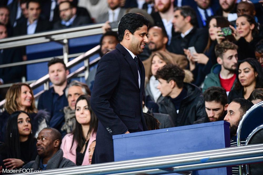 Nasser Al-Khelaïfi, le président du Paris Saint-Germain.
