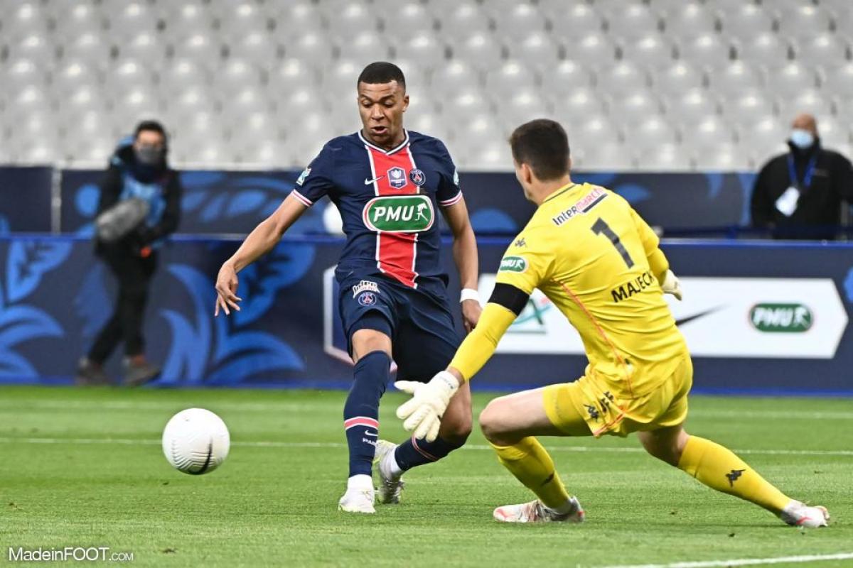 Mbappé sous les couleurs du PSG