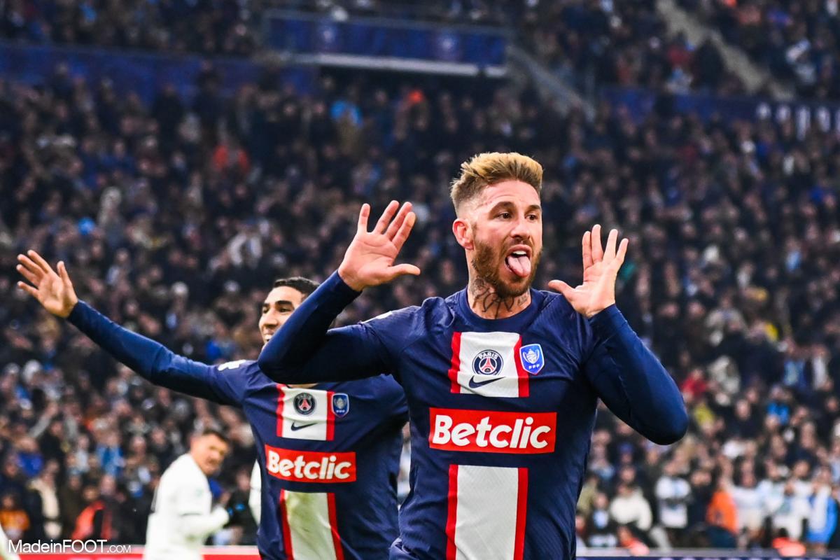 Sergio Ramos sous les couleurs du PSG.