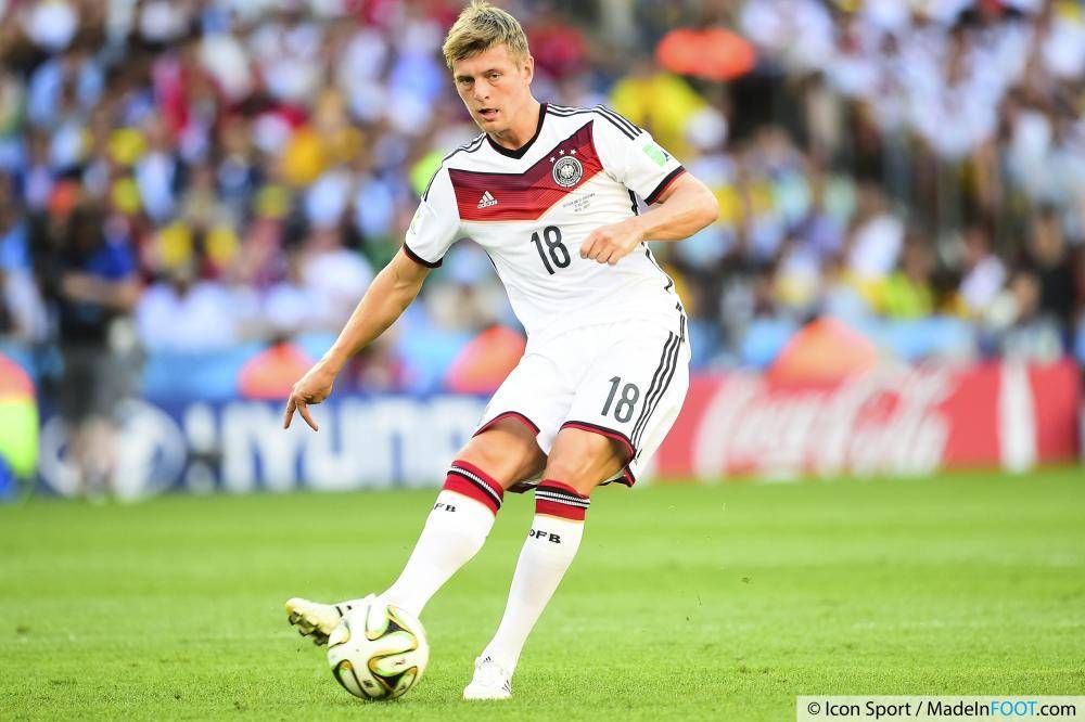 Toni Kroos sous le maillot de l'Allemagne