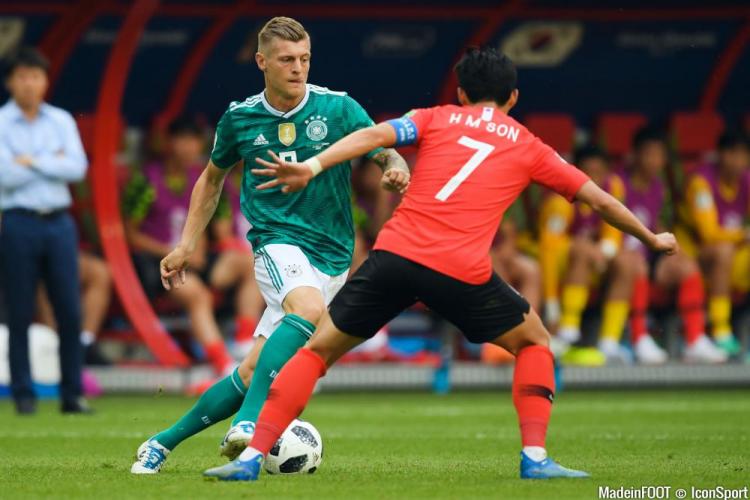 Toni Kroos, le milieu de terrain du Real Madrid et de l'Allemagne