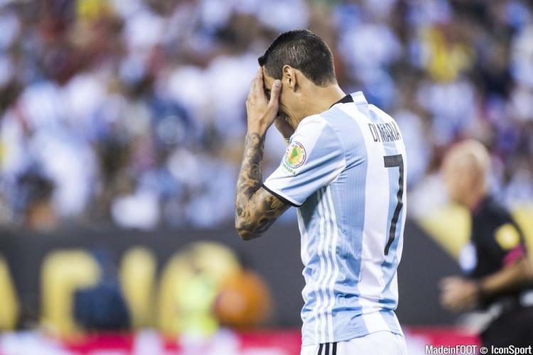 Angel Di Maria, sous le maillot de l'Argentine