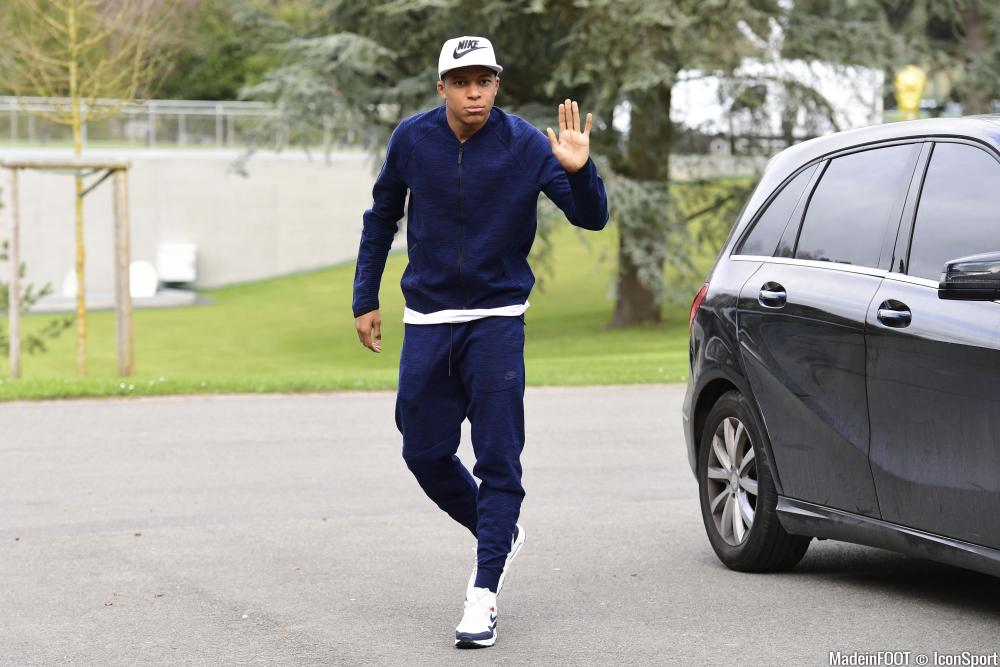 Kylian Mbappé vient d'être sélectionné pour la première fois en équipe de France
