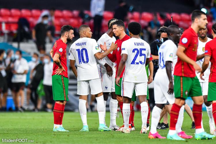 Mbappé et Ronaldo à l'Euro 2020.