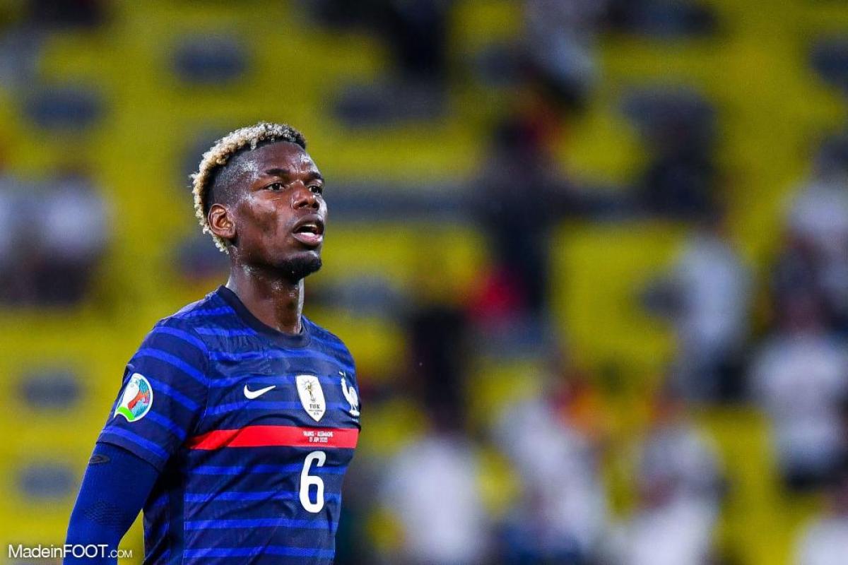 Pogba avec les Bleus