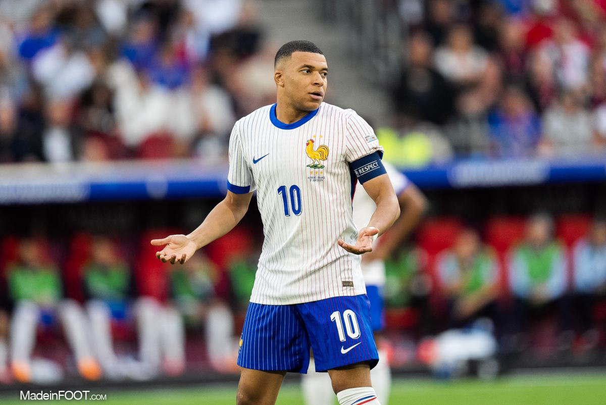 Kylian Mbappé, capitaine de l'équipe de France 
