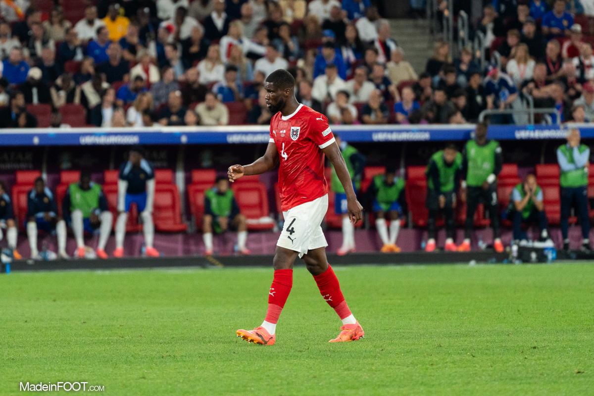 Kevin Danso lors du match face à la France.