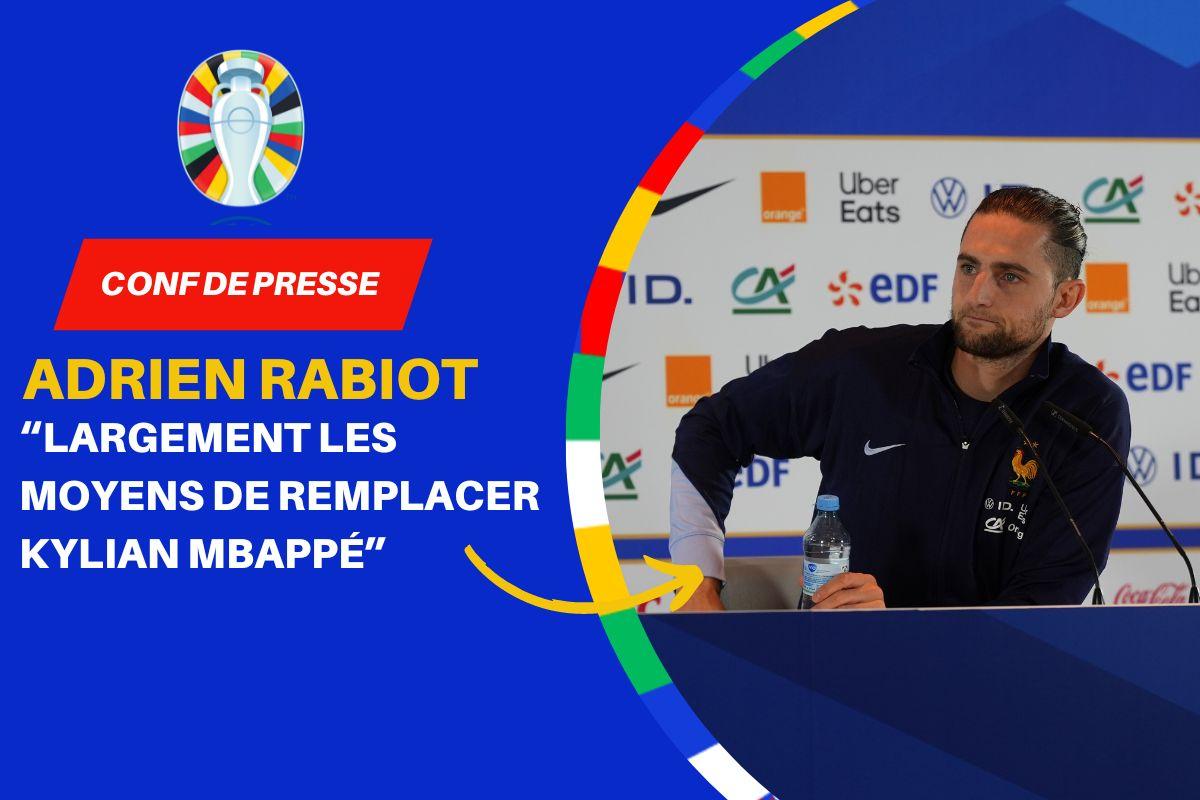 Adrien Rabiot avec l'équipe de France