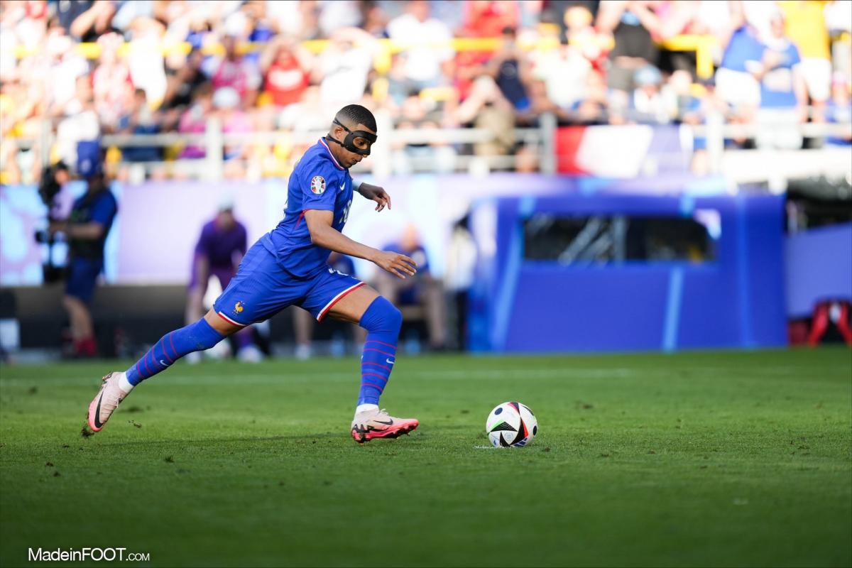 Kylian Mbappé, l'attaquant et capitaine de l'équipe de France.