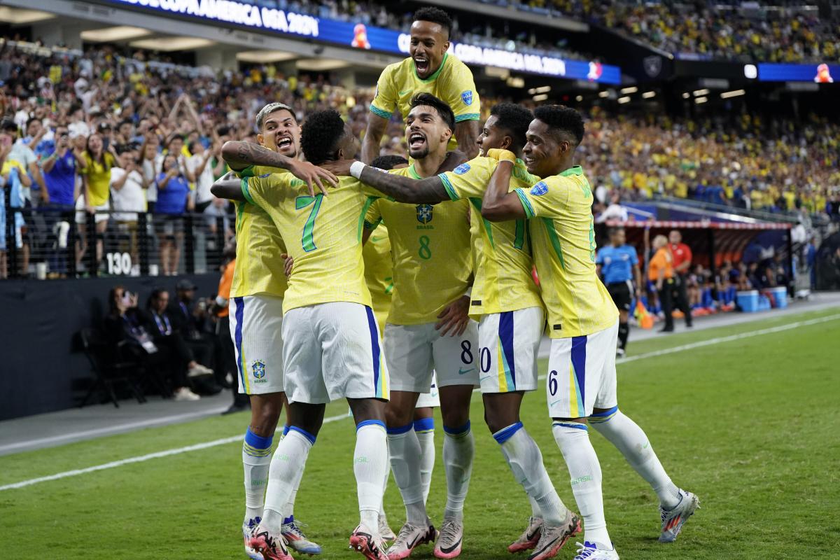 La joie des Brésiliens.