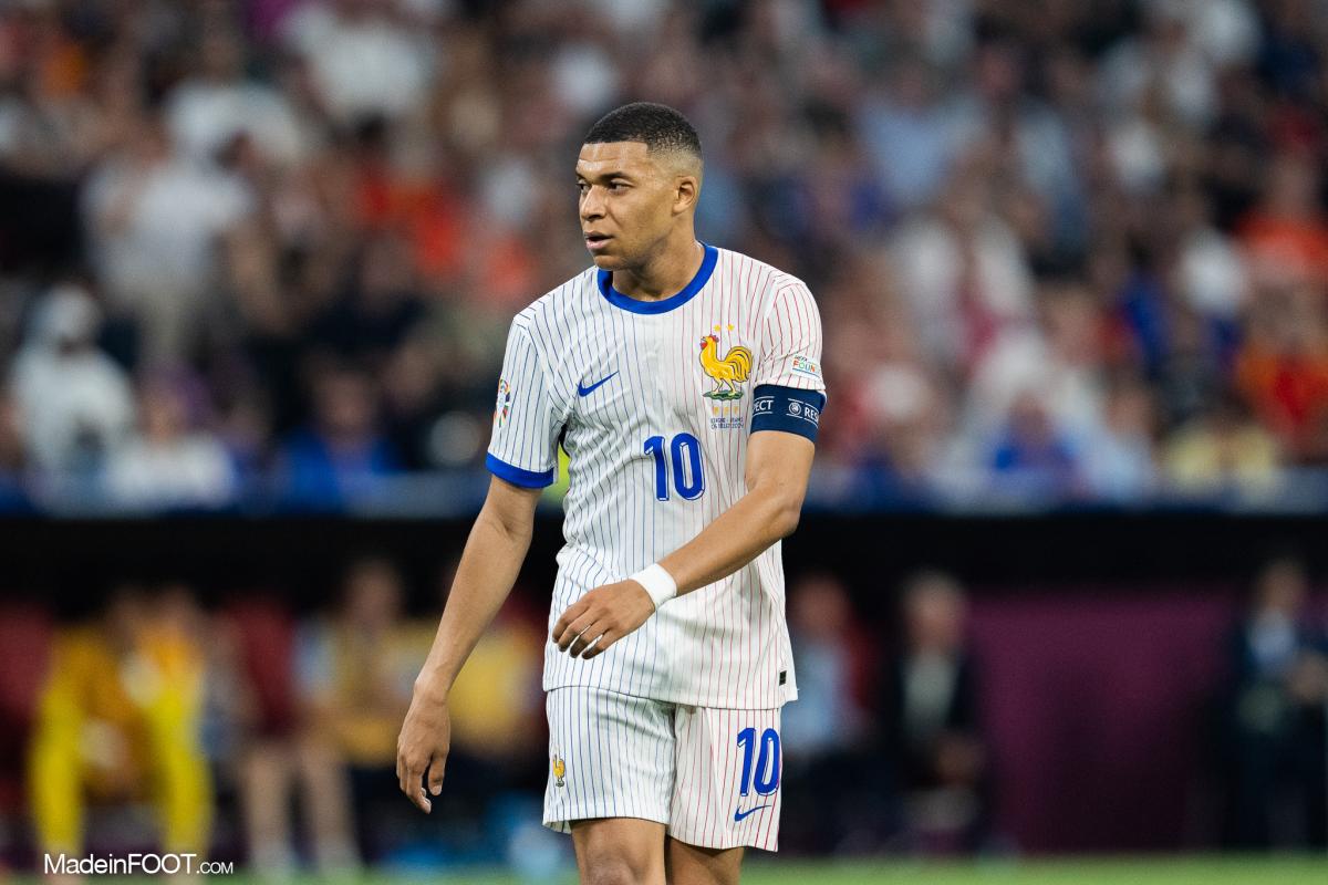 Kylian Mbappé avec les Bleus