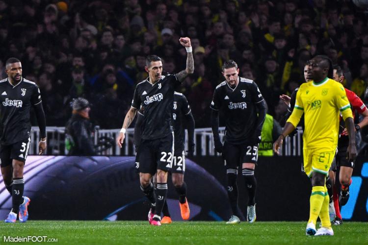 Angel Di Maria avec le maillot de la Juventus