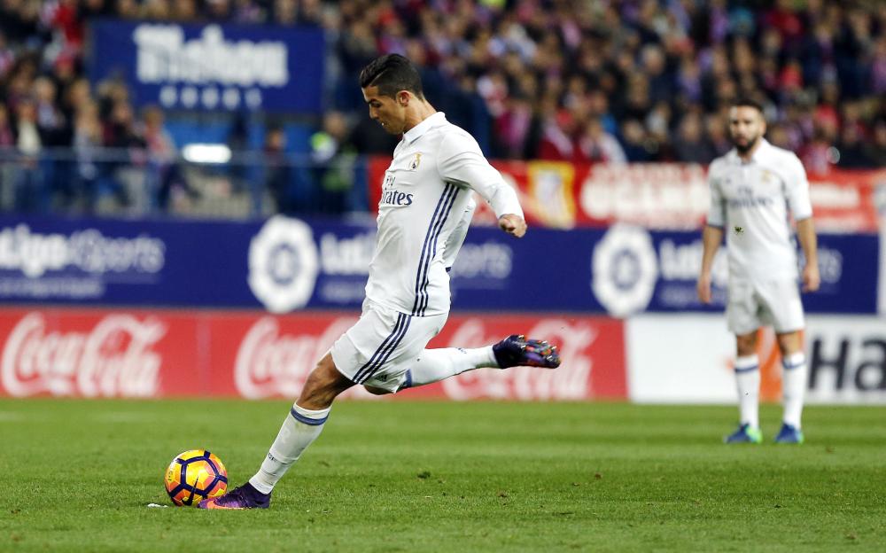 Cristiano Ronaldo s'est offert un doublé en fin de match contre Las Palmas.