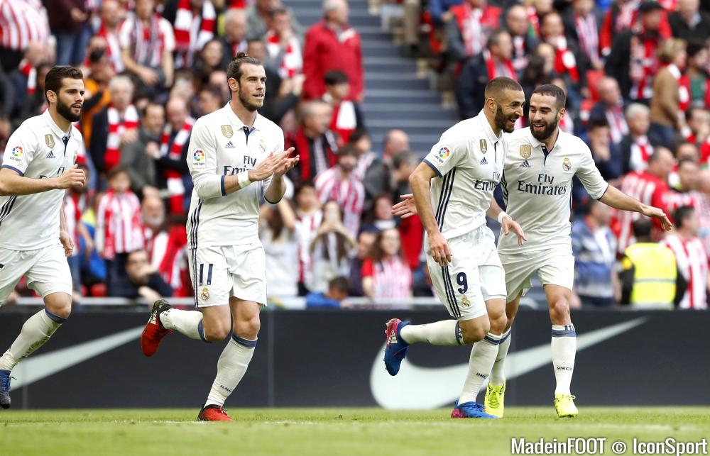 Le Real Madrid a dominé l'Athletic Bilbao (1-2), ce samedi après-midi.
