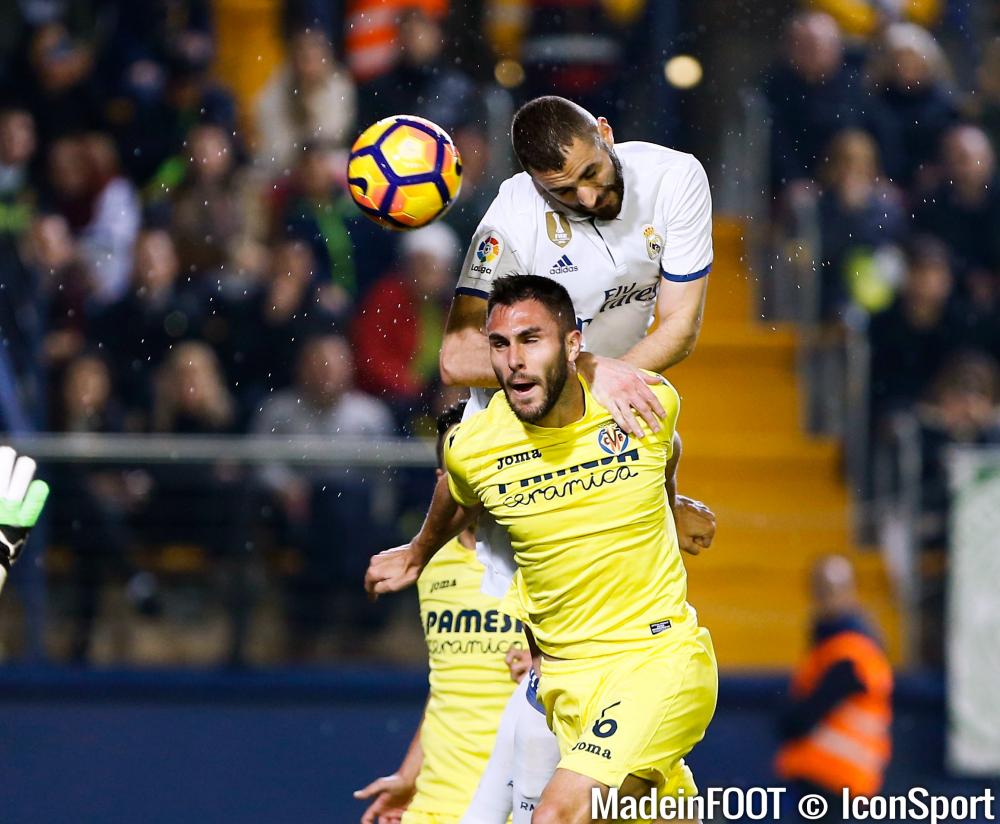 Karim Benzema et le Real Madrid ont pris le dessus sur Villarreal, dimanche soir