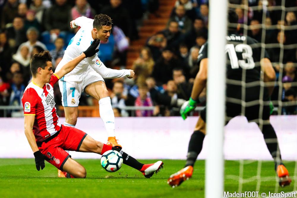 Ronaldo a marqué 4 buts face à Girone