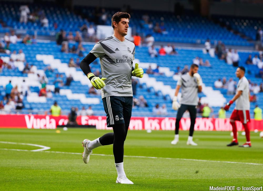 Thibaut Courtois, gardien du Real Madrid