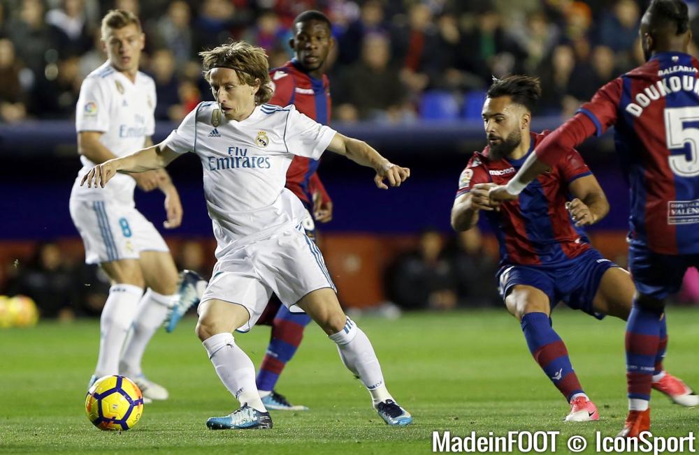 Luka Modric sous le maillot du Real Madrid