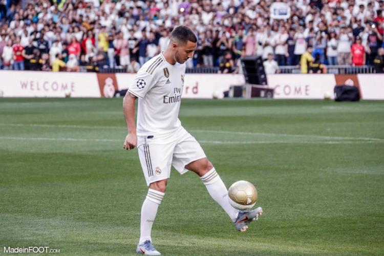 Eden Hazard (Real Madrid) est sorti à la 66ème minute de jeu face à Levante, hier soir.
