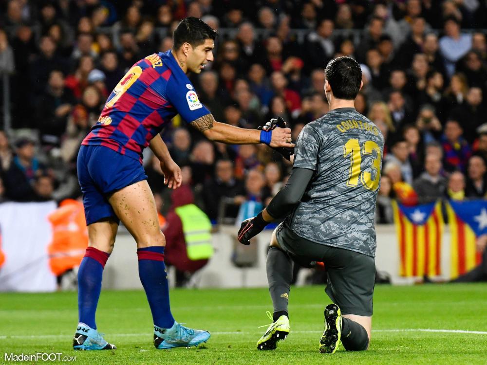 Courtois ne veut pas que le titre soit donné au Barça