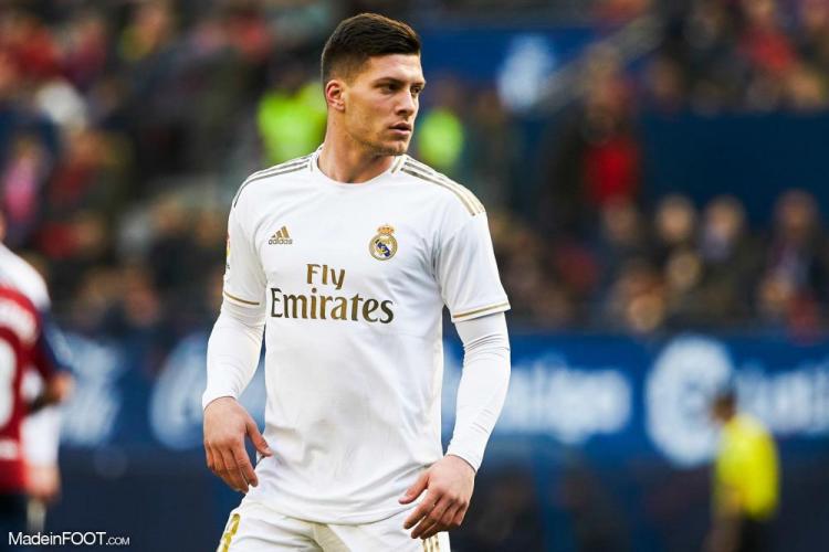 Luka Jovic, joueur du Real Madrid