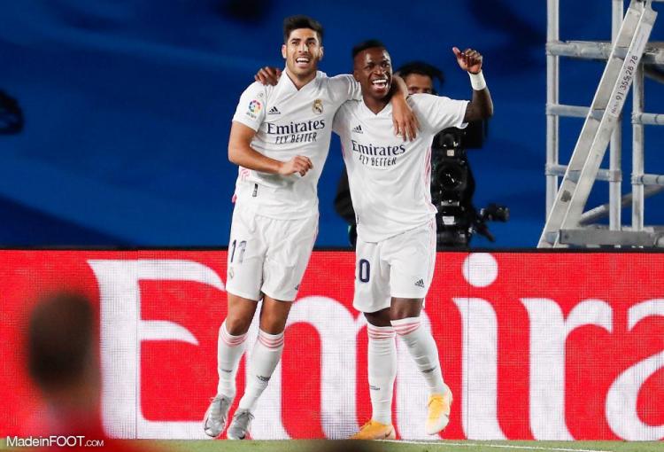 Marco Asensio avec le Real Madrid