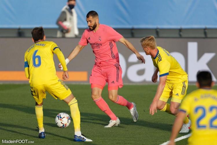 Le Real Madrid s'est incliné (0-1) face à Cádiz ce samedi soir