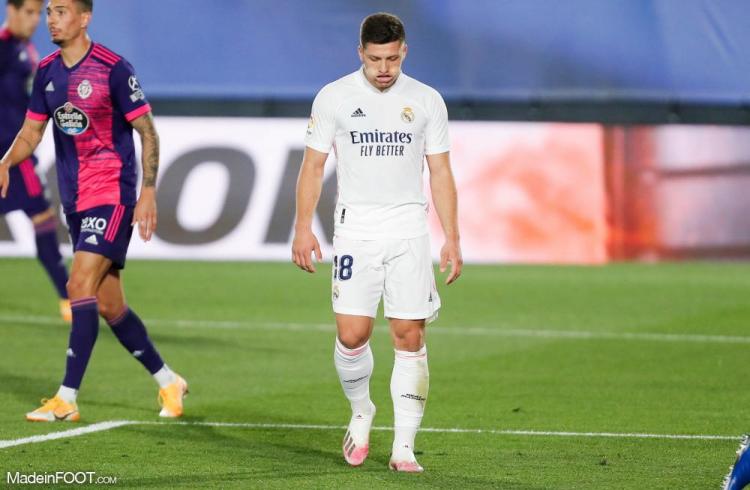 Jovic avec le Real Madrid