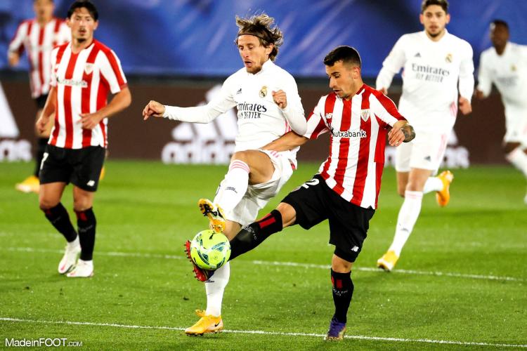 Luka Modric et le Real s'imposent face à Bilbao