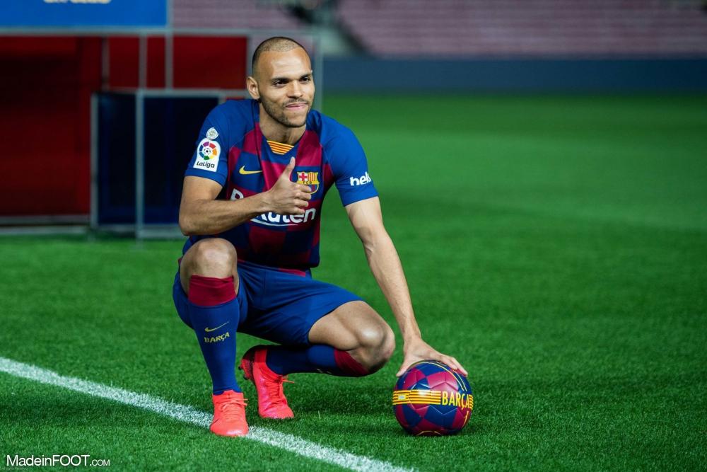 Martin Braithwaite a rejoint le FC Barcelone la semaine dernière.