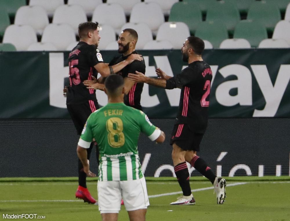 Le Real Madrid s'est imposé sur la pelouse du Betis Séville (2-3), ce samedi soir en Liga.