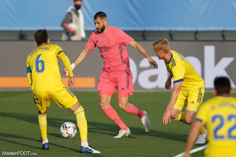 Le Real Madrid s'est incliné (0-1) face à Cádiz ce samedi soir