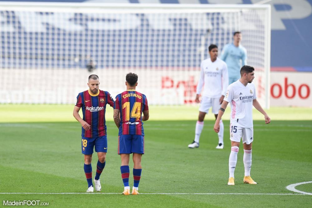 Les compositions probables du Clasico entre le Barça et le Real Madrid