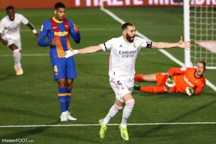 Benzema avec le Real Madrid