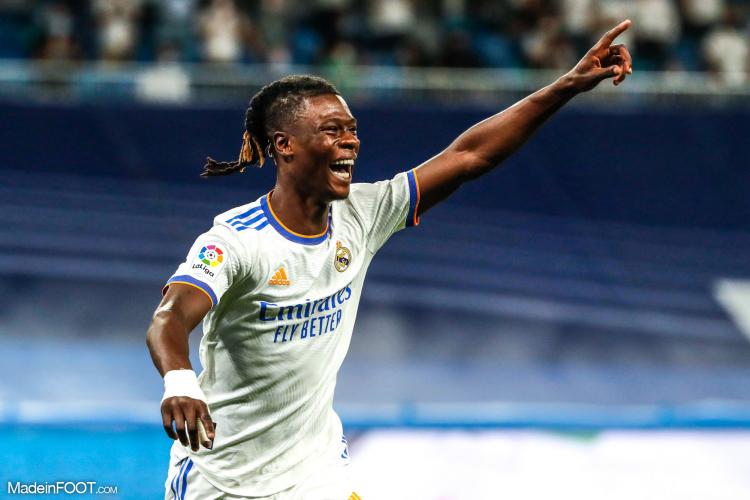 Eduardo Camavinga, le milieu de terrain du Real Madrid.