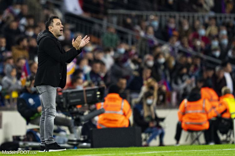Xavi, l'entraîneur du FC Barcelone.