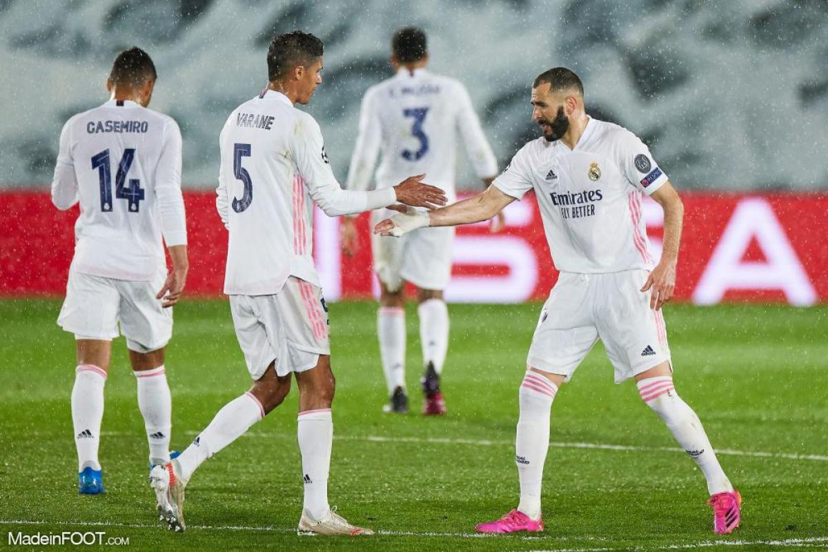 Raphaël Varane, Karim Benzema sous les couleurs du Real Madrid