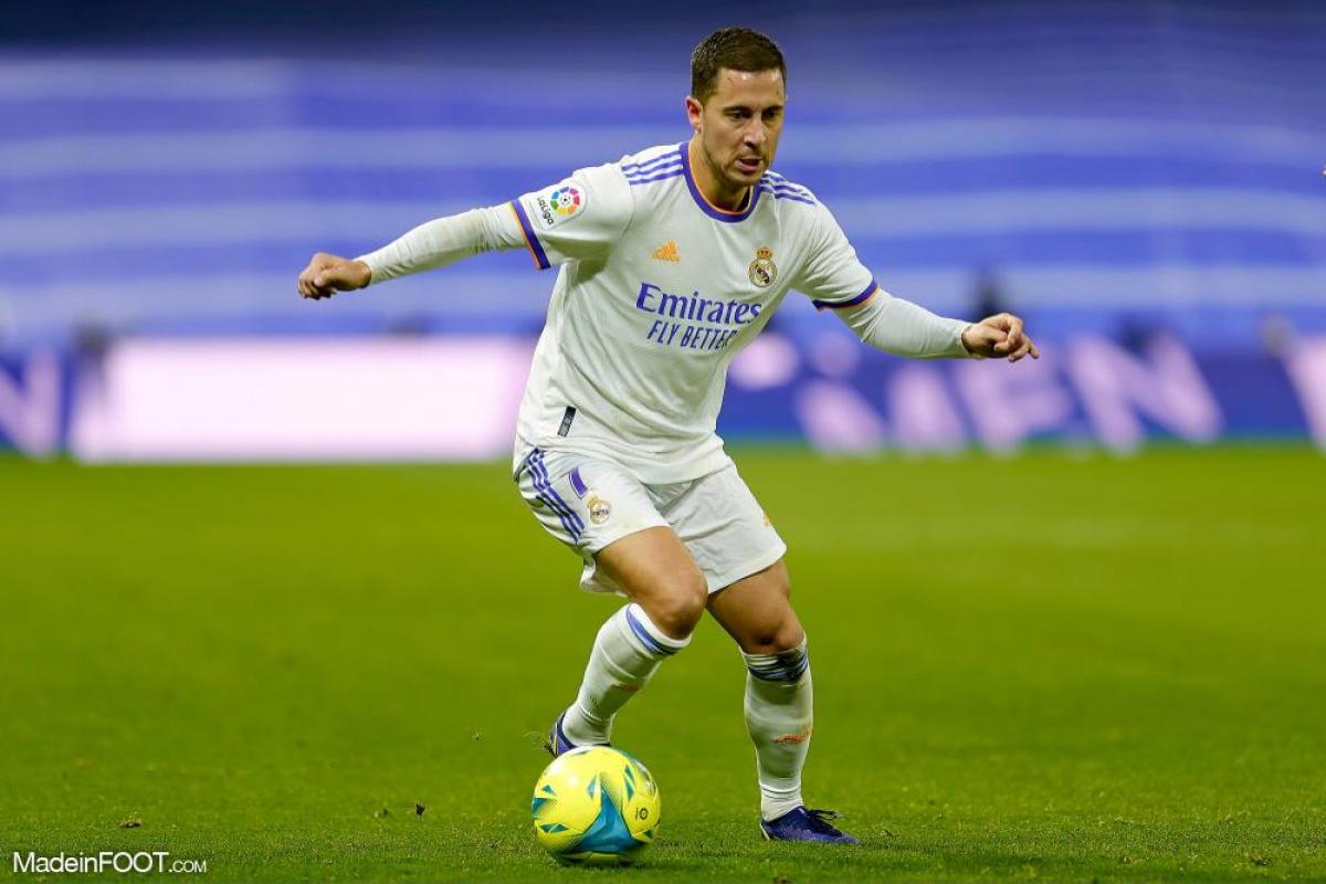 Hazard avec le Real Madrid