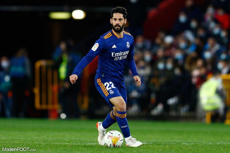 Isco, ici sous les couleurs du Real Madrid.