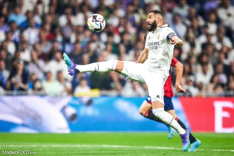 Karim Benzema avec le Real Madrid