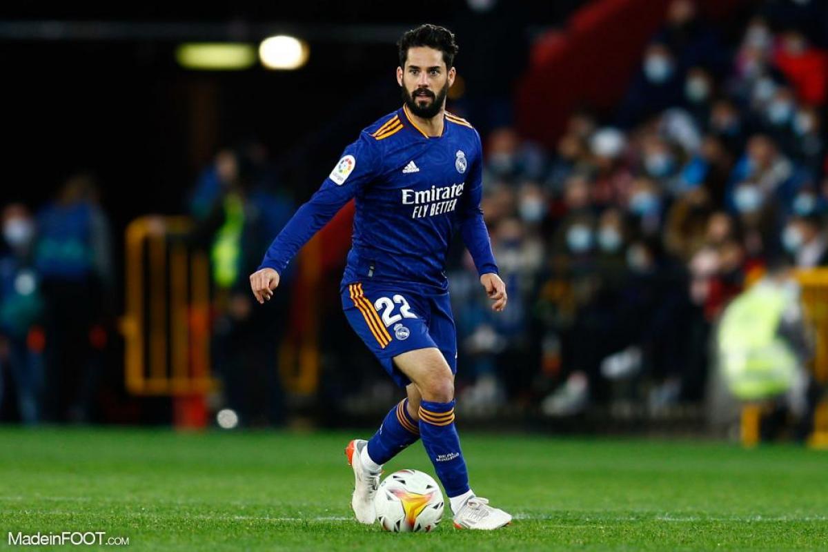 Isco, ici sous les couleurs du Real Madrid.