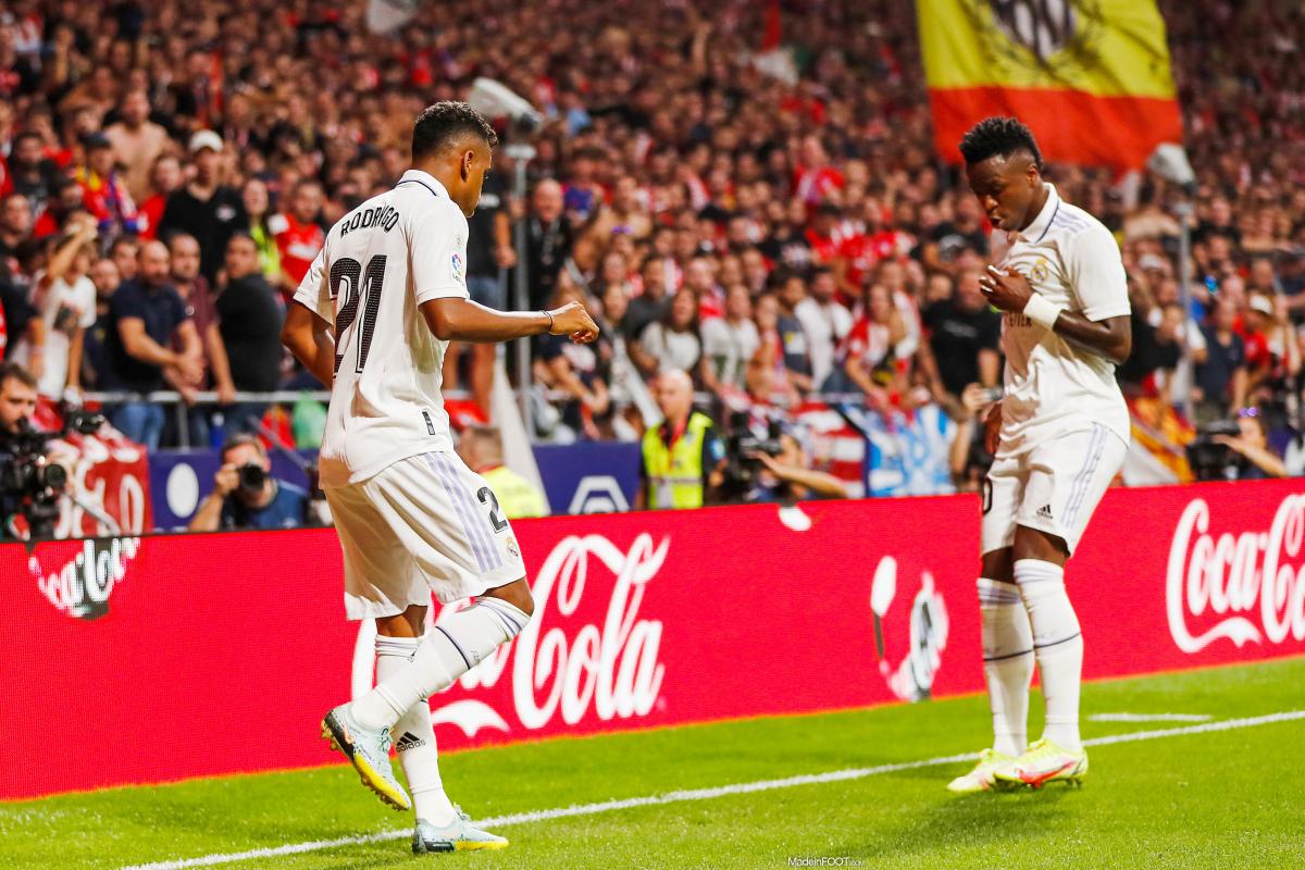 Rodrygo et Vinicius Jr.
