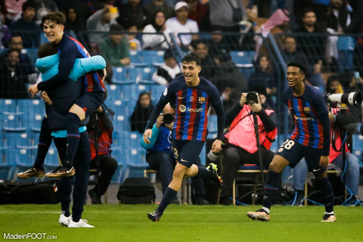 Le FC Barcelone a glané son premier trophée depuis la prise de fonction de Xavi (3-1)
