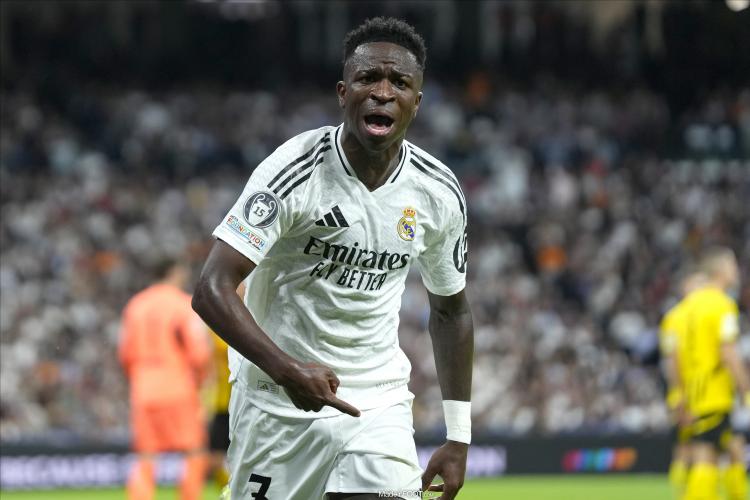 Vinicius Jr, l'ailier du Real Madrid.