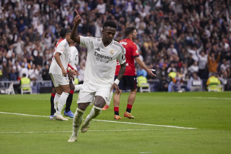Vinicius Jr, l'attaquant du Real Madrid.