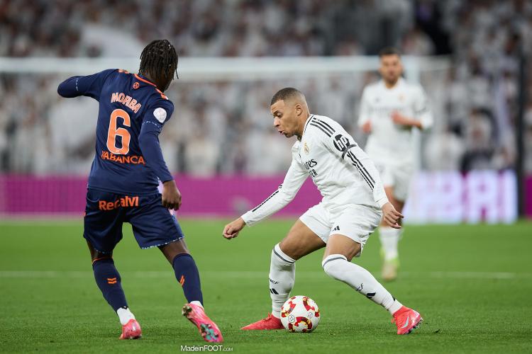 Kylian Mbappé, l'attaquant du Real Madrid.